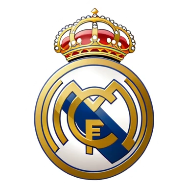 Real Madrid escudo real sticker