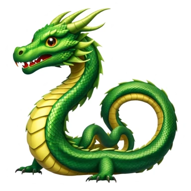 Serpent dragon  sticker