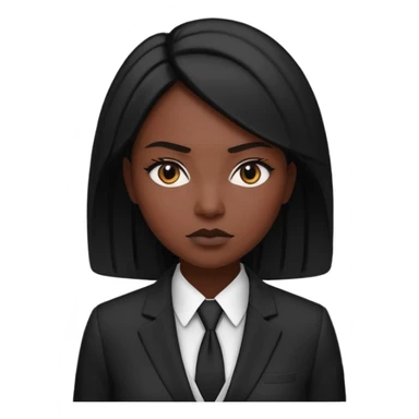 Business Photoshoot woman back and white sticker