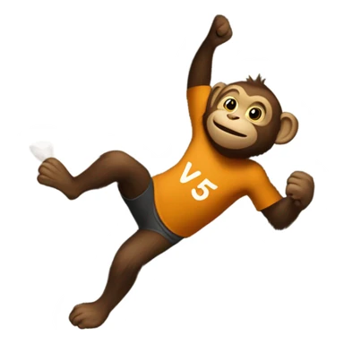 animal bouldering a v5 sticker