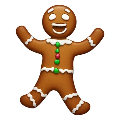 gingerbreadman sticker