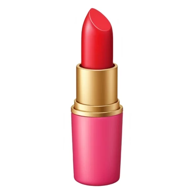 Lil gloss pink and red sticker