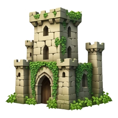 ruined castle sticker