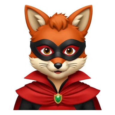 Zorro animal  sticker