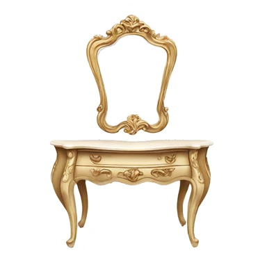 french provincial vanity sticker