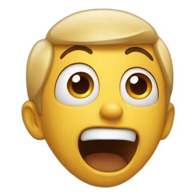 scared but excited sticker