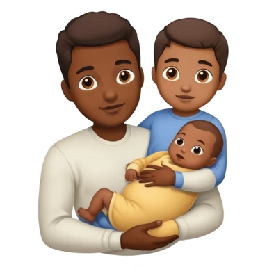 Baby dad sticker