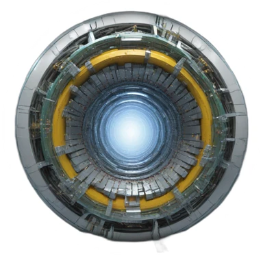 Large hadron collider sticker