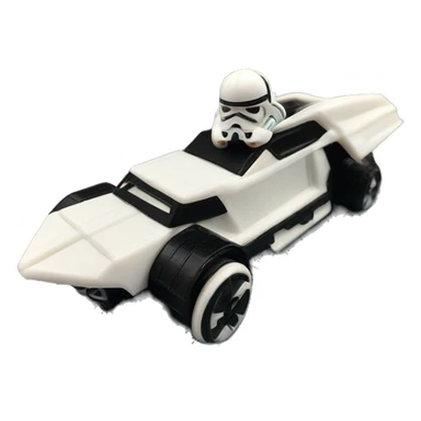 Hot Wheels Star Wars Character Cars 1st Order Executioner car sticker