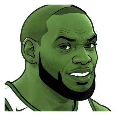 LeBron  sticker