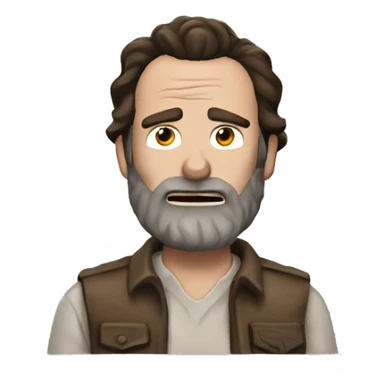 Rick grimes sticker