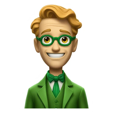 The riddler from " THE BATMAN " 2022   sticker