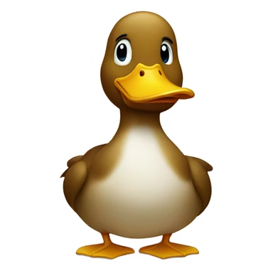 Wondering Duck sticker