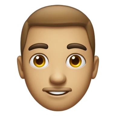 Smirk face with eye roll sticker