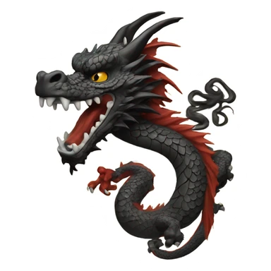 Yakuza tatto dragon sticker