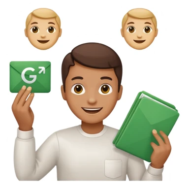 google sheet emoji as human sticker