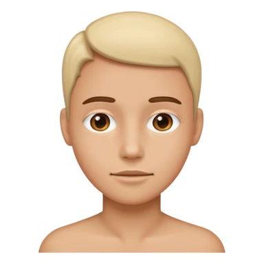 whitout face  sticker