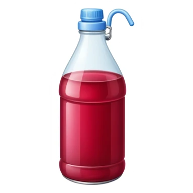 Cranberry juice bottle sticker
