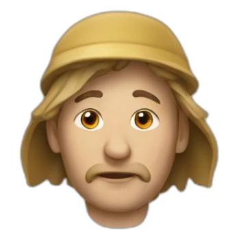 polvott tommel opp sticker