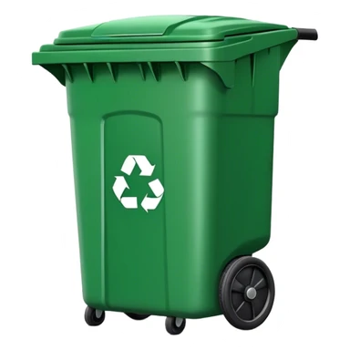 green wheeled bin sticker