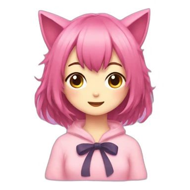 mari omori catgirl sticker