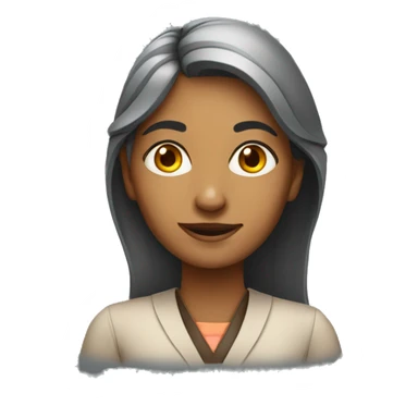 Female teacher Indian sticker