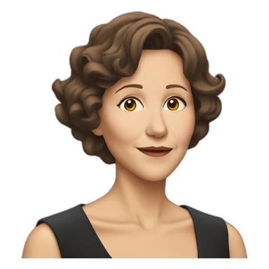 Maggie Gyllenhaal using notebook sticker