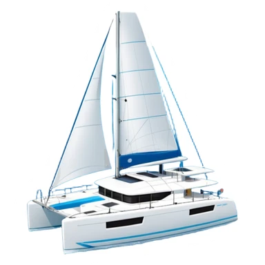 Make me a lagoon 43 catamaran. No wording  sticker