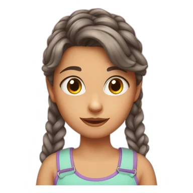 Five year kid Anastasia cat lover sticker