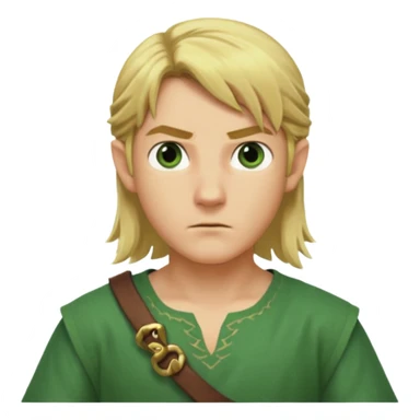 link from ocarina of time sticker