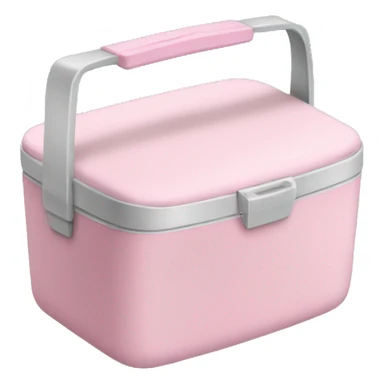 Light pink lunchbox sticker