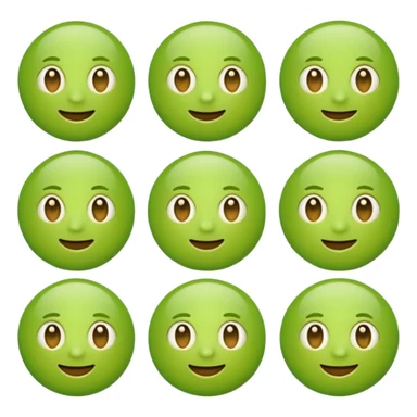 make green colur search  emoji sticker