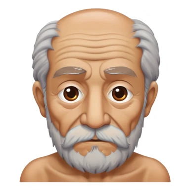 A old hairy Turkish man  sticker