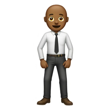 Three legged man sticker