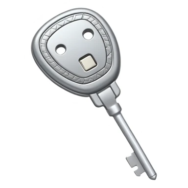 llave de carro sticker