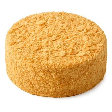 Сгенерируй красивый торт наполеон, полностью, на пнг фоне (без фона) sticker