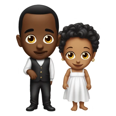 Baby oil with p diddy combs  sticker