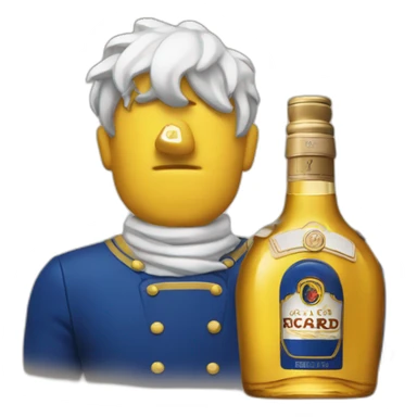 Ricard bouteille sticker