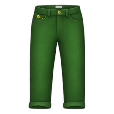 green corduroy pants sticker
