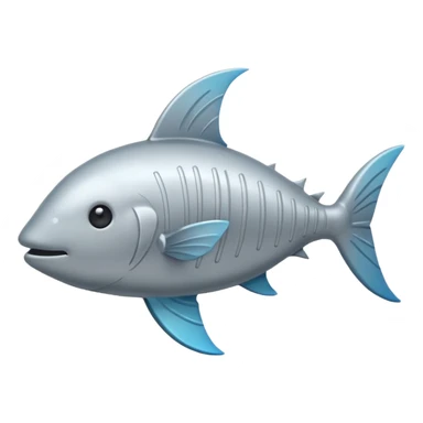 Emoji of Sunfish (also known as moonfish) sticker