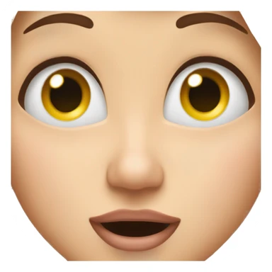 looking in awe at beauty watery eyes and open mouth emoji  sticker