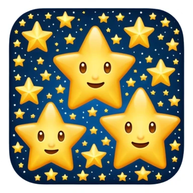 Taube funkelnde Sterne sticker