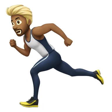 jensen lumley running 100 fast sticker