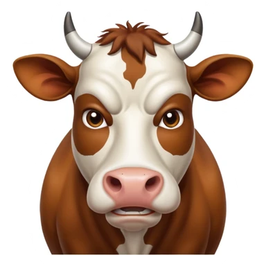 cow mad sticker