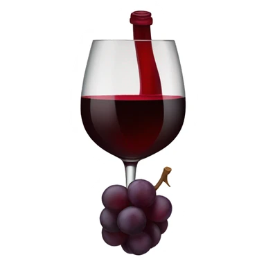 Lazo vino tinto sticker
