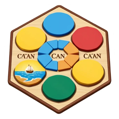 catana board game sticker