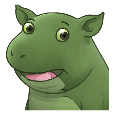Pig sticker