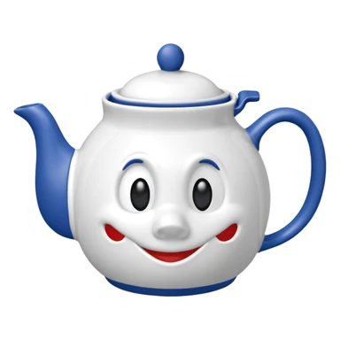 Disney mug of tea with Disney teapot sticker