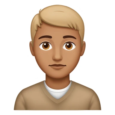 a person alone far away from a group sticker