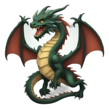 dragon tatoo sticker